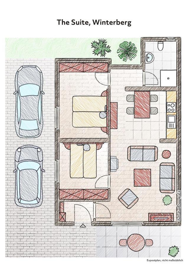 The Deluxe - Exklusive Ausstattung, Bestlage Zwischen Skikarussell Und Marktplatz, Eigener Garten, Ski- Und Fahrradraum, Ruhige Suedausrichtung, Wlan, Hundefreundlich * Winterberg
